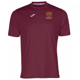 Mossley Hockey Club Joma Combi S/S T-Shirt Burgundy